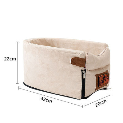 Pet Products Design Removable Zipper For Car Pet Nest