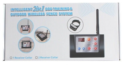 Wireless Electric Pet Dog Fence 4 Working Modes Dog Training Collars