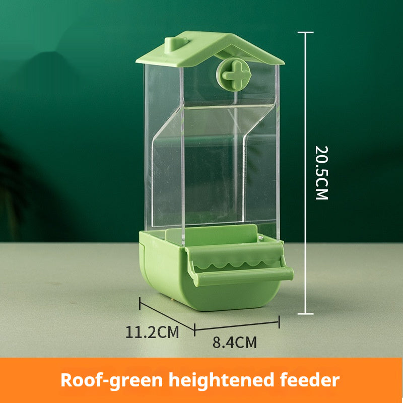 Parrot Automatic Pet Feeder Food Container